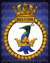 HMS Belvoir Magnet